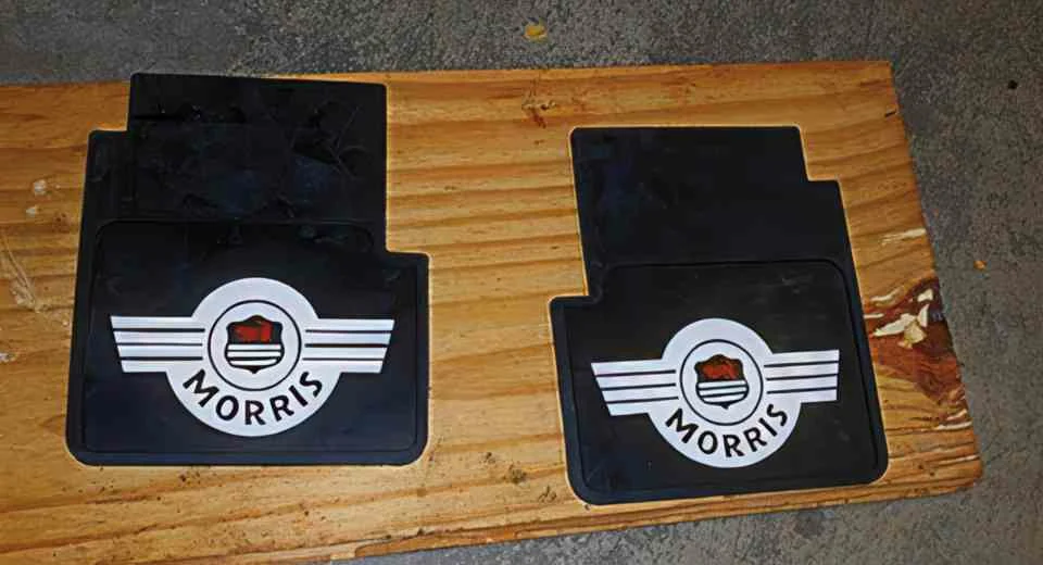 Morris Minor Hout, blik en onderdelen