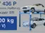 Nieuwe 4 Koloms Parkeer Hefbrug Verrijdbaar 3.6Ton 220v