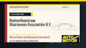Roel en Hennie van Maarseveen Assurantiën B.V. - Auto Motor Klassiek