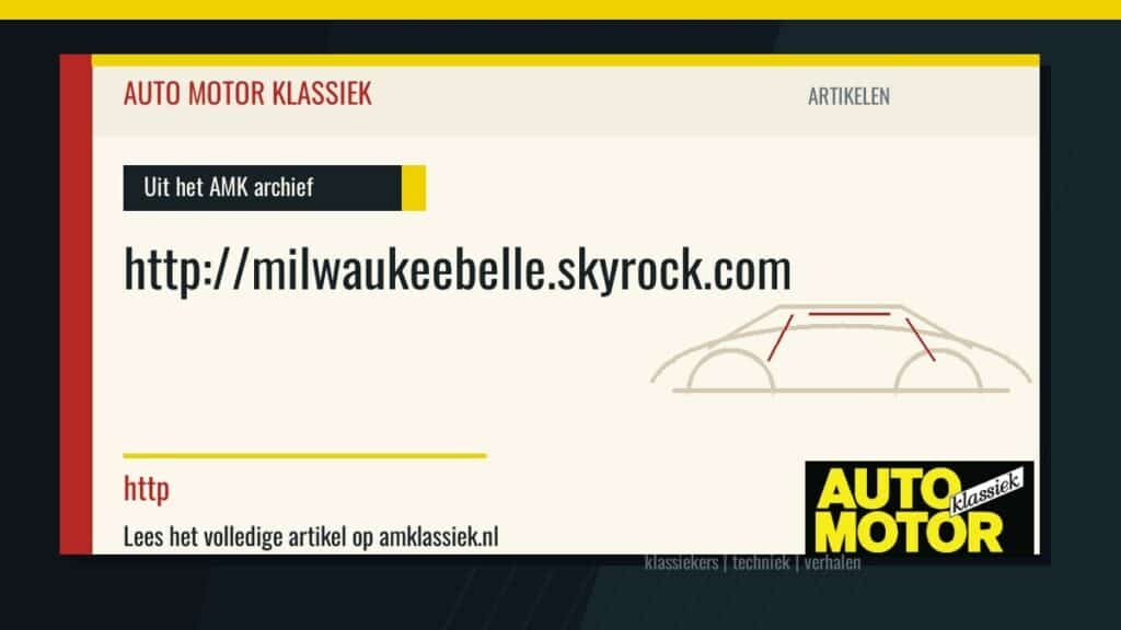 http://milwaukeebelle.skyrock.com - Auto Motor Klassiek