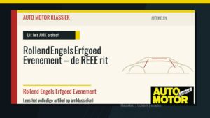 Rollend Engels Erfgoed Evenement – de REEE rit - Auto Motor Klassiek
