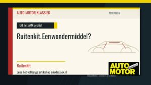 Ruitenkit. Een wondermiddel? - Auto Motor Klassiek