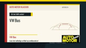 VW Bus - Auto Motor Klassiek