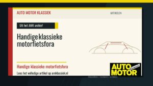Handige klassieke motorfietsfora - Auto Motor Klassiek