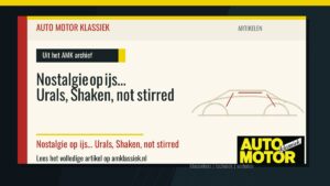Nostalgie op ijs… Urals, Shaken, not stirred - Auto Motor Klassiek