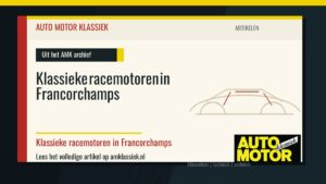 Klassieke racemotoren in Francorchamps - Auto Motor Klassiek