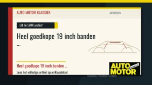 Heel goedkope 19 inch banden … - Auto Motor Klassiek