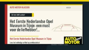 Het Eerste Nederlandse Opel Museum in Tijnje: een must voor de liefhebber! - Auto Motor Klassiek