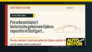 Porsche ontsluiert historische geheimen tijdens expositie in Stuttgart - Auto Motor Klassiek