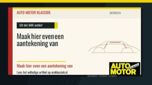 Maak hier even een aantekening van - Auto Motor Klassiek
