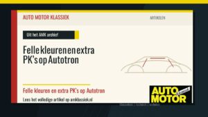 Felle kleuren en extra PK’s op Autotron - Auto Motor Klassiek