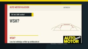 WSM? - Auto Motor Klassiek