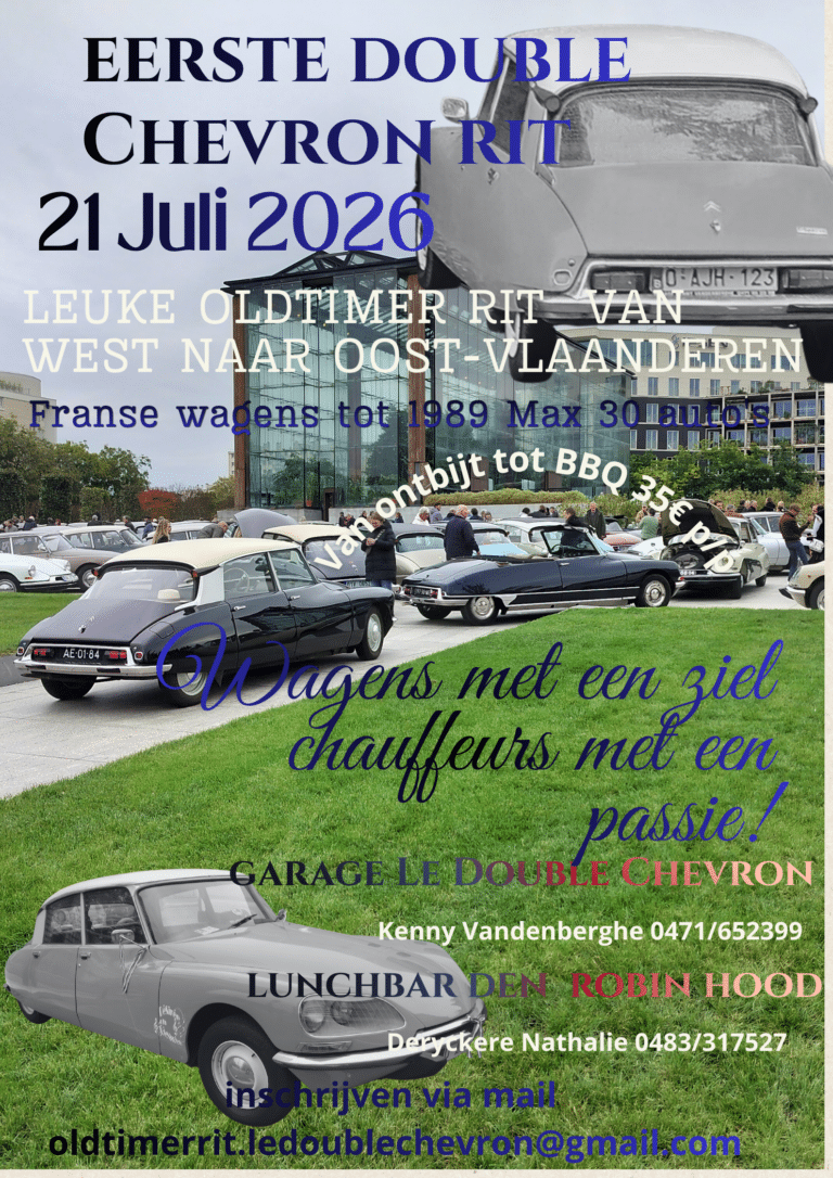 Oldtimerrit le double Chevron