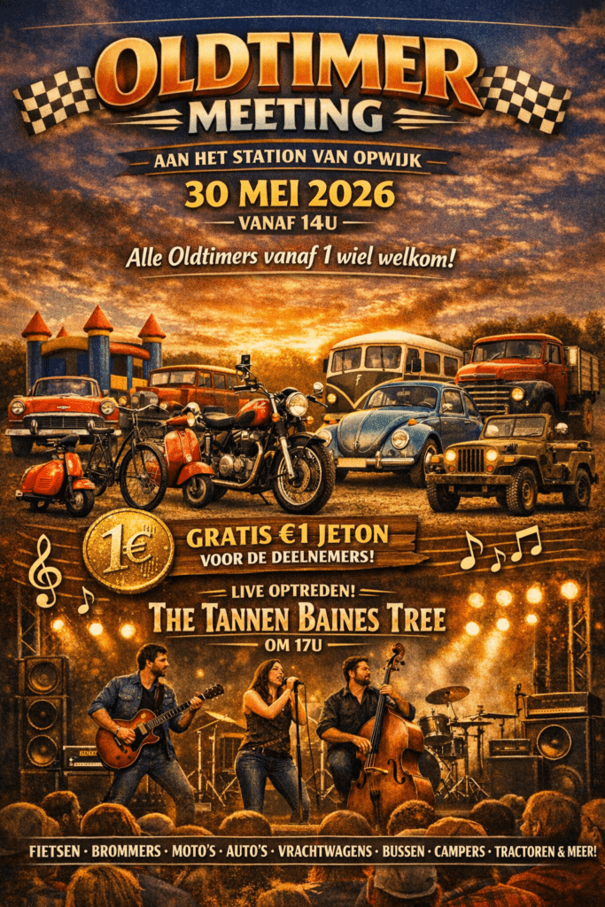 Oldtimermeeting Passion and Cars Opwijk maand mei 2026