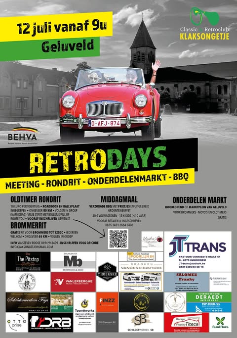 Retro days geluveld 2026